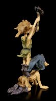 Pixie Goblin Figurines - Spider on Stick