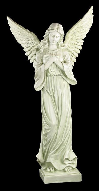 Gartenfigur - Großer Engel betend
