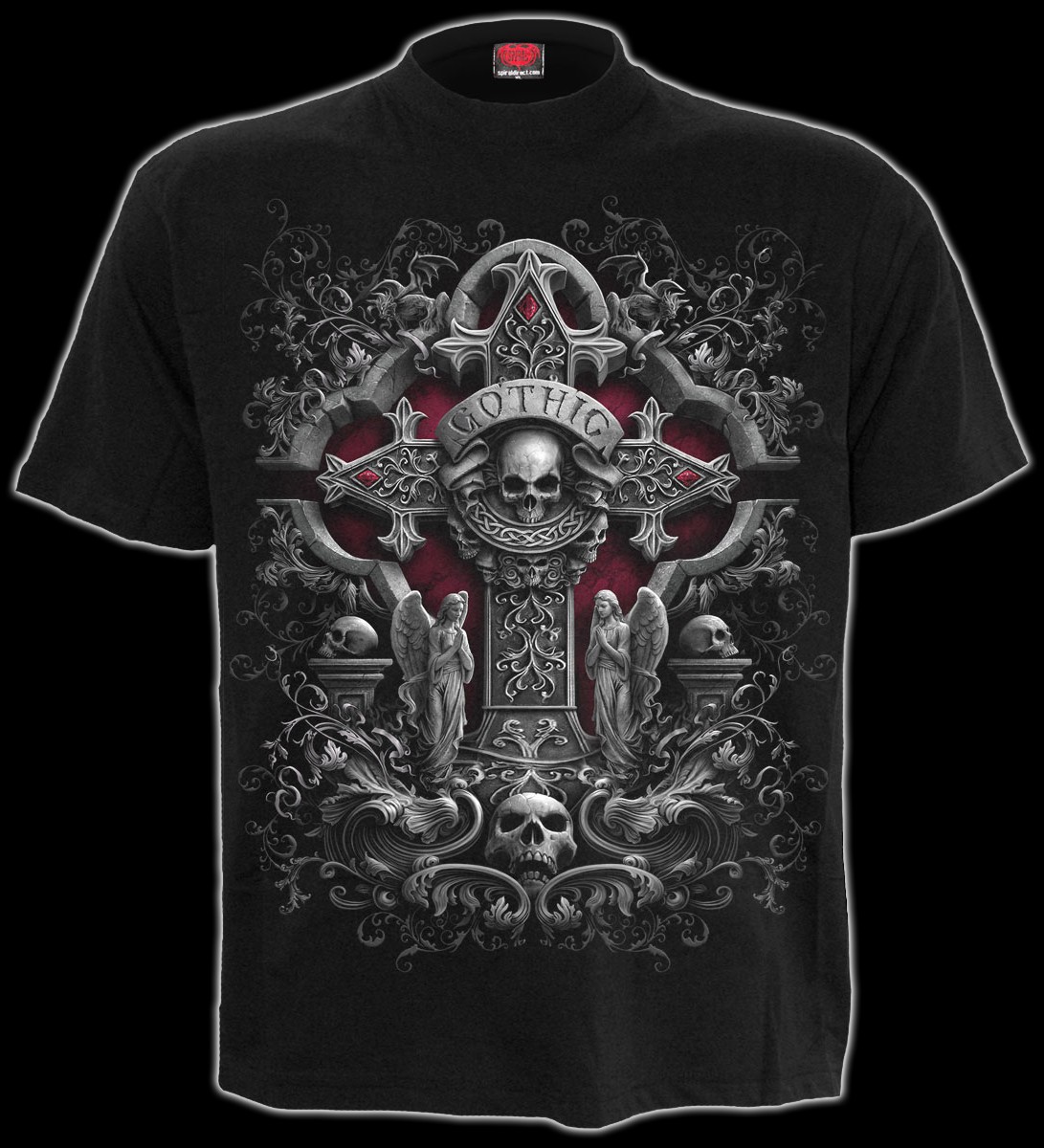 T-Shirt Gothic - In Goth We Trust