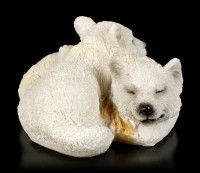 Wolf Figur - Junge Polarwölfe