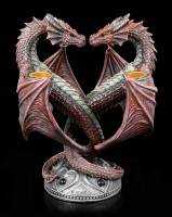 Drachen Kerzenhalter - Dragon Heart - Valentine&#39;s Edition