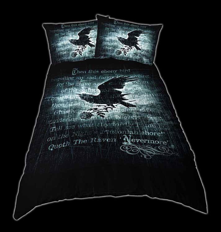 Nevermore - Alchemy Double Bed Duvet Set with Raven