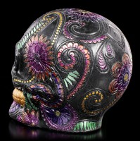Mexican Skull - Black Blossom