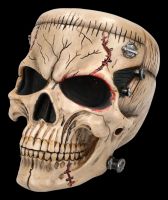 Frankenstein Skull Figurine – The Monster of Madness
