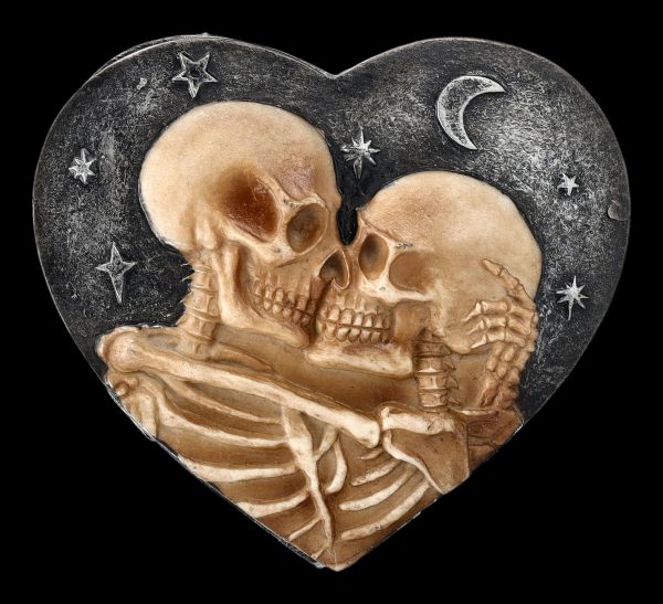 Heart Box - Skeleton Lovers