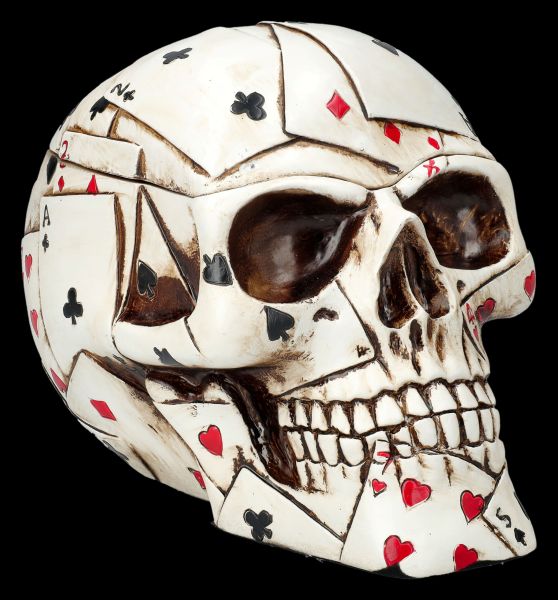 Totenkopf Dose - Poker Skull