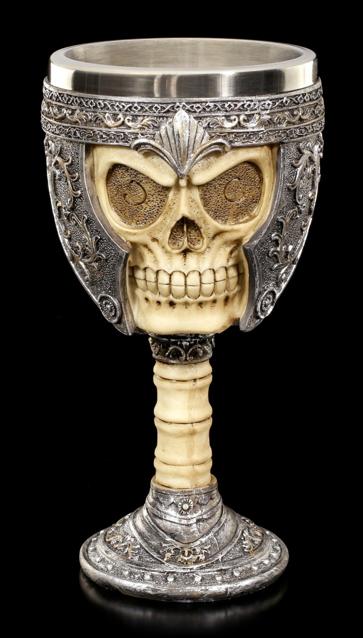 Fantasy Goblet - Roman Soldier Skull