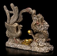 Feng Shui Figurine - Dragon with Phoenix