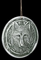 Wall Plaque Wolf silver - The Wild One