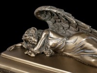 Tier Urne - Schlafender Engel