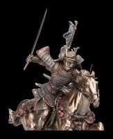 Samurai Figurine - Riding Warrior with Sword