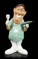 Funny Job Figur - Zahnarzt mit Bohrer