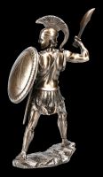 Spartan Warrior Figurine with Shield