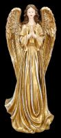 Engelfigur betend - goldfarben 36 cm