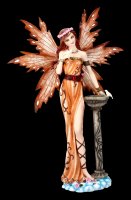 Elfen Figur - Miriam mit kleinem Vogel