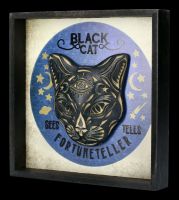 Wandbbild - Black Cat Fortune Teller