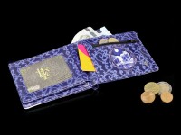 Men&#39;s Wallet with Wolves - Warriors of Winter - embossed