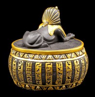 Ägyptisches Schmuckdöschen - Sphinx