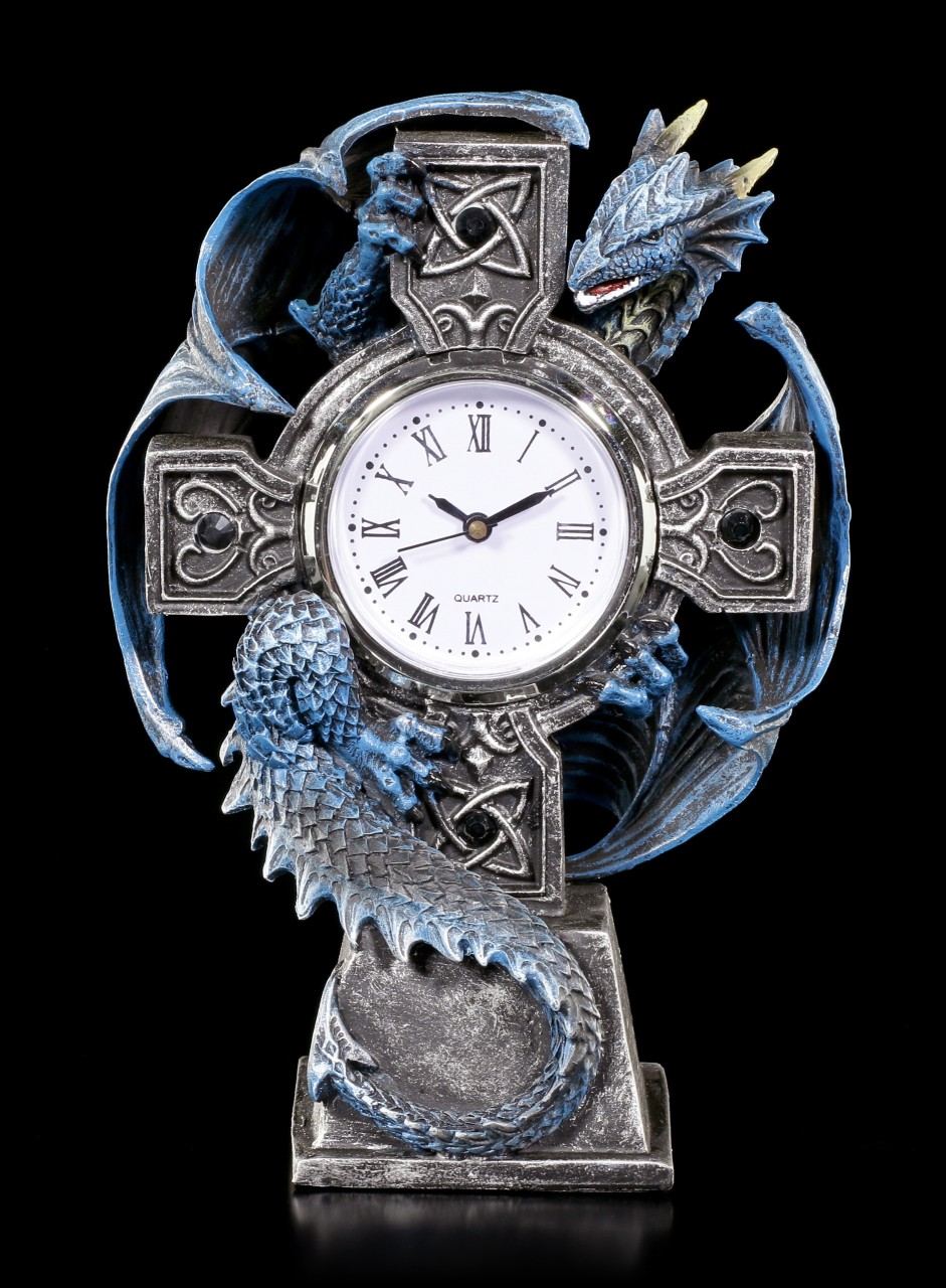 Dragon Table Clock - Draco Clock