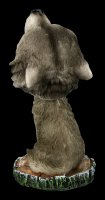 Bobble Head Figurine - Howling Wolf