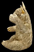 Highland Cow Wine Bottle Holder – Gold-coloured