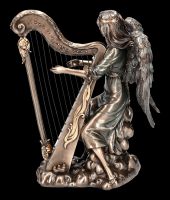 Engel Figur spielt Harfe