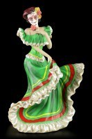 Flamenco Dancer - Day of the Dead - Green