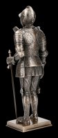 Stehende Ritter Figur mit Schwert