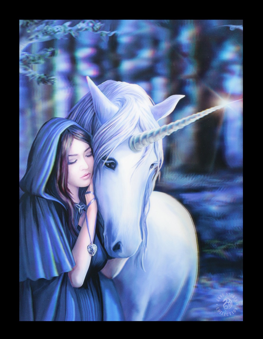 3D Picture with Unicorn - Solace