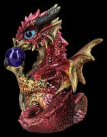 Drachen Figur rot - Orb Hoard