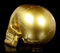 Skull - golden
