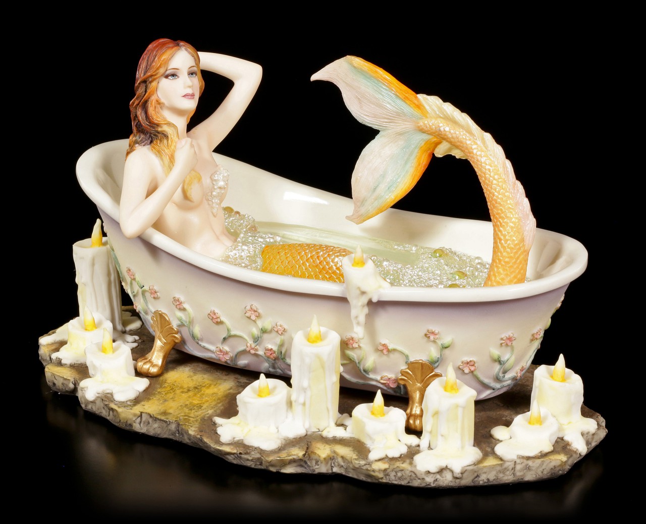 Mermaid Figurine - Bathtime by Selina Fenech