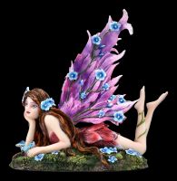Elfen Figur - Ara mit Blumen-Flügeln
