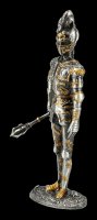 German Pewter Knight Figurine with Mace
