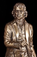 Thomas Jefferson USA Präsident  27 cm bronzierte Figur,Veronese Kollektion 