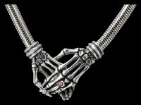 Skeleton Hands Necklace - Take Me With You