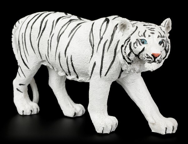 Weiße Tiger Figur - Laufend Mittel