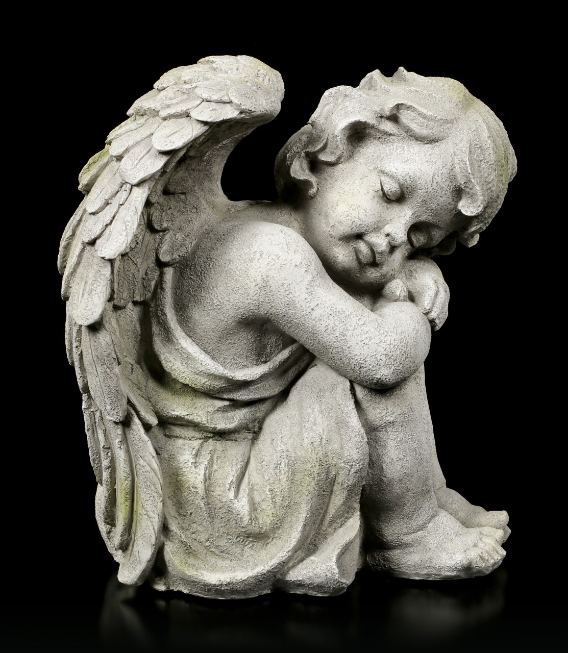 Angel Garden Figurine - Sleeping Child right
