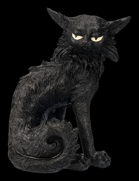 Schwarze Katzen Figur - Salem klein