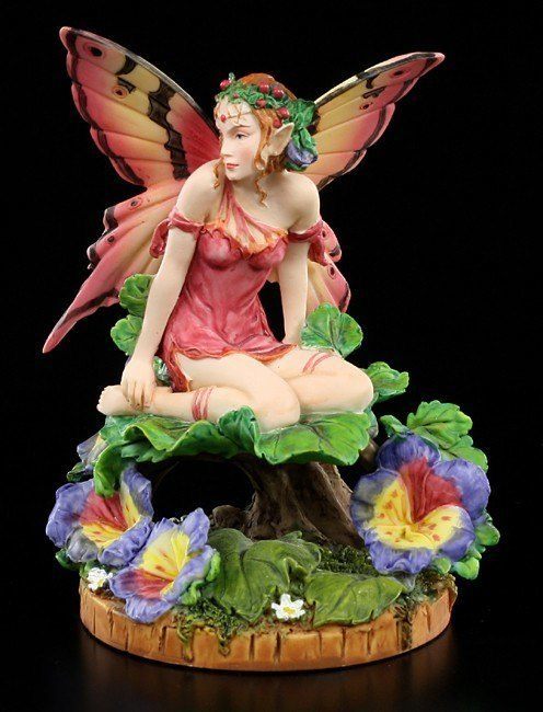 Fairy Figurine - Viola Pansy Fairy