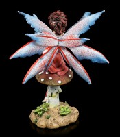 Fairy Figurine - Rouge on Mushroom