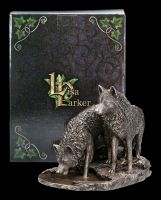Wolf Figurine - Warriors of Winter - bronzed