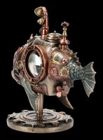 Steampunk Figurine - Fish Submarine - Sub Piranha