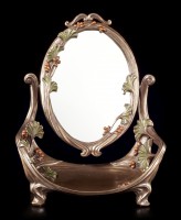 Art Nouveau Mirror with Tray