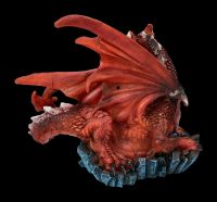 Drachen Figur rot - Flame Protection