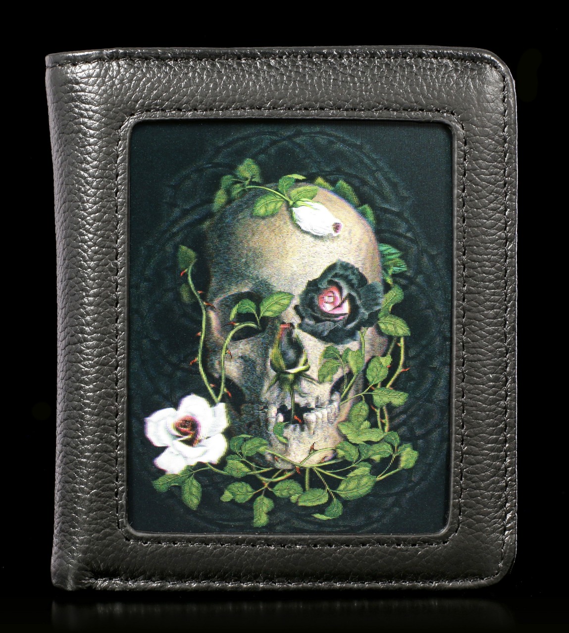 Wallet with 3D Skull - La Vie De La Mort