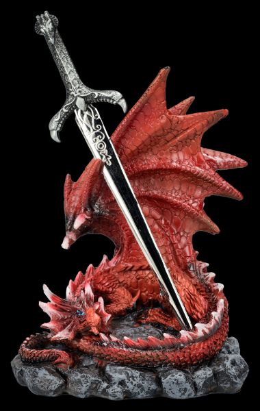 Letter Opener Dragon red - Forged in Flames