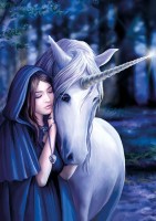 Greeting Card with Unicorn - Solace