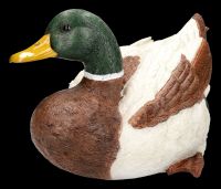 Gardening Figurine Duck - Mallard Drake Lying