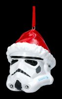Christmas Tree Decoration - Stormtrooper Santa Hat